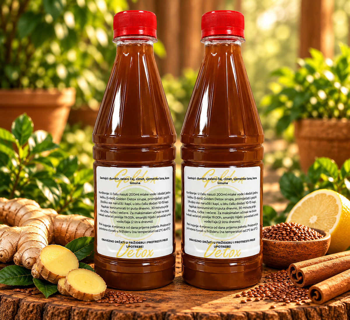 Golden Detox sirup x2